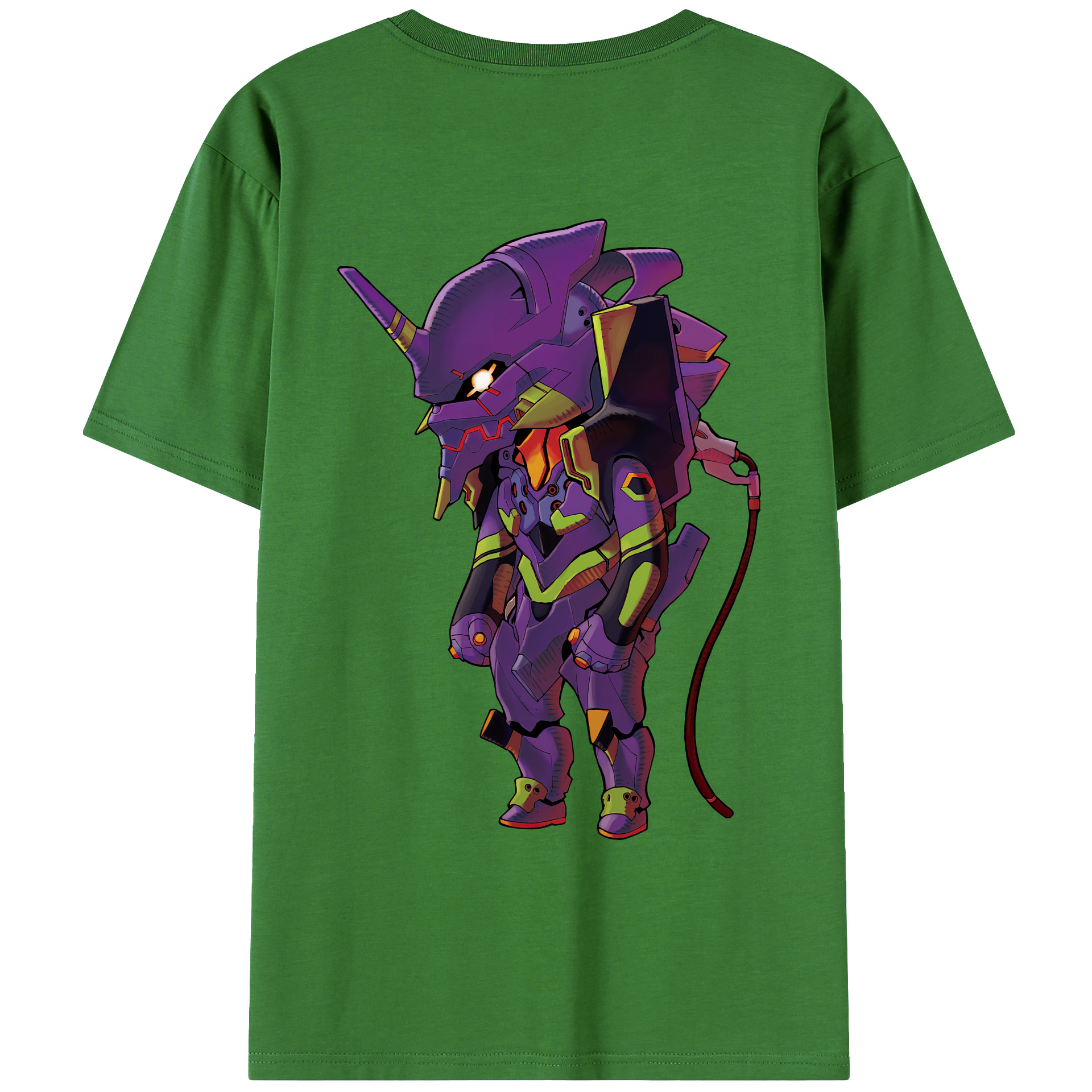 （画像用） EVA 新世紀エヴァンゲリオン レディース半袖Tシャツ(バックプリント)